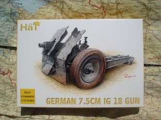 HäT 8163 German 7.5cm IG 18 Gun